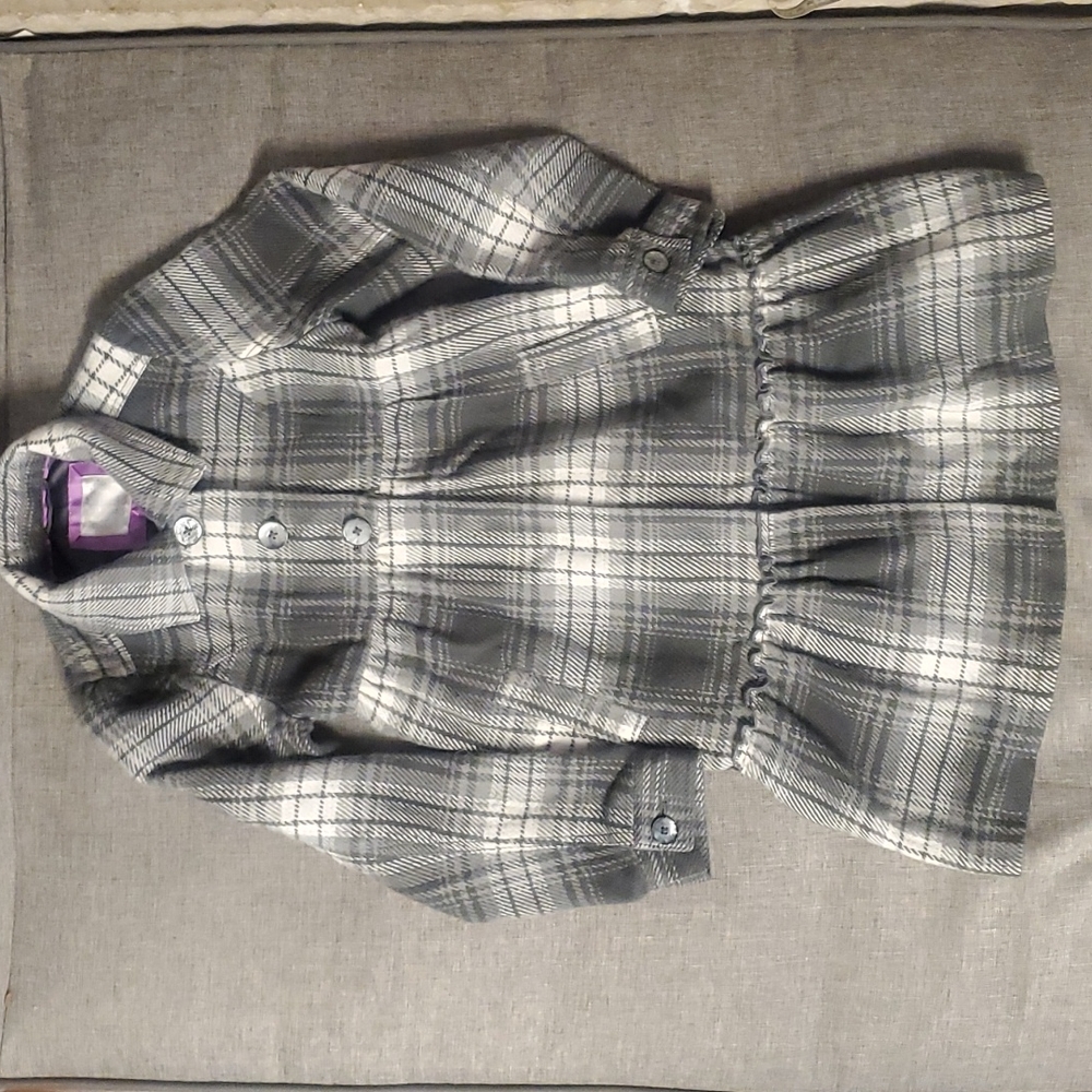 Justice pea coat size 12